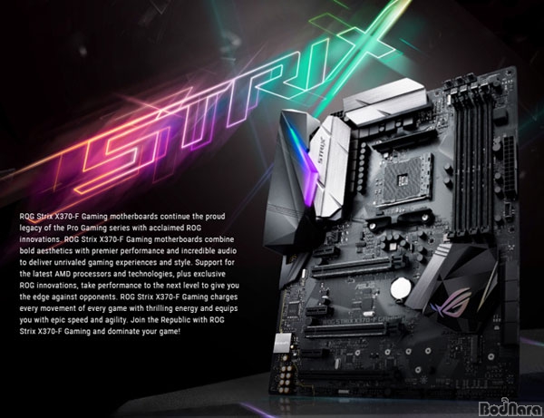 STCOM, ASUS STRIX X370-F Gaming κ 