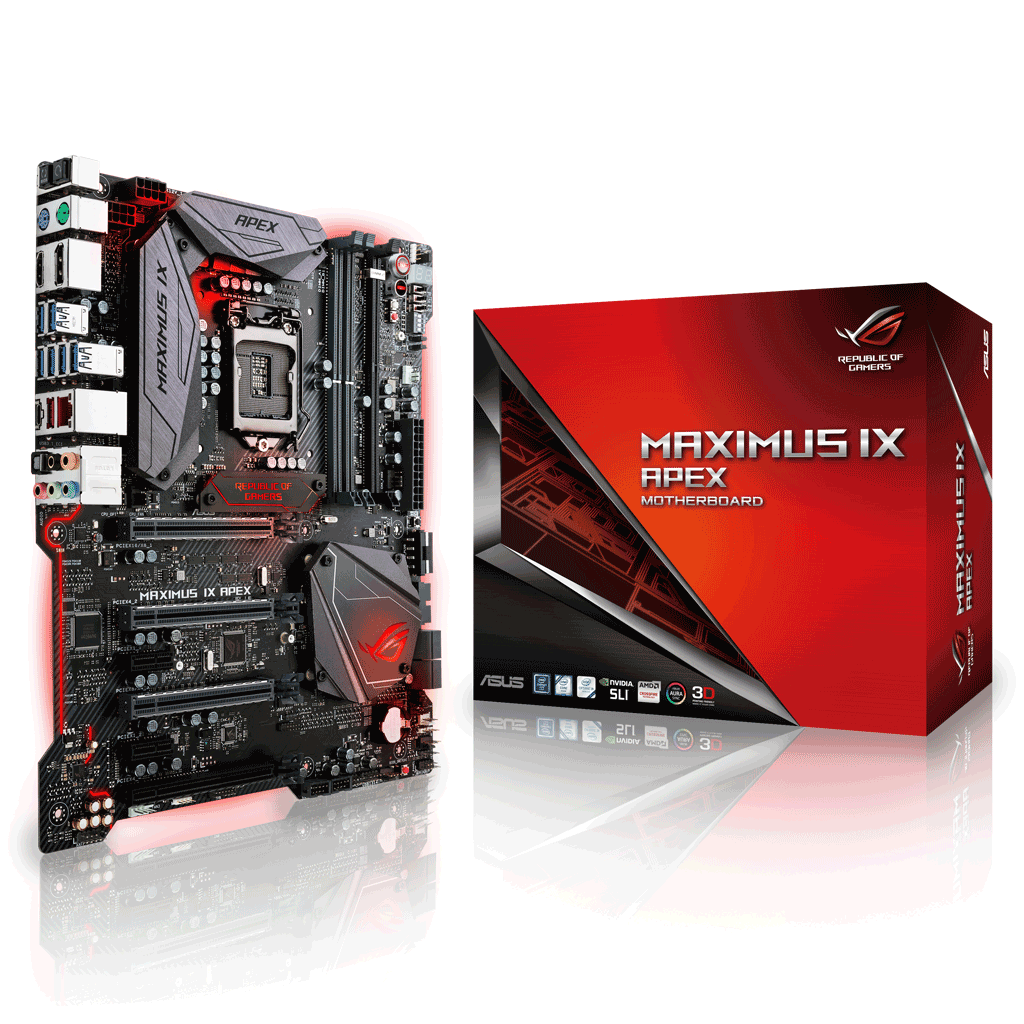 에이수스, NEW ROG 메인보드 'MAXIMUS IX APEX' 출시...