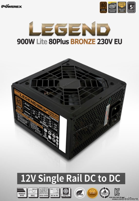 Ŀ, LEGEND 900W Lite 80Plus Bronze 230V EU ...
