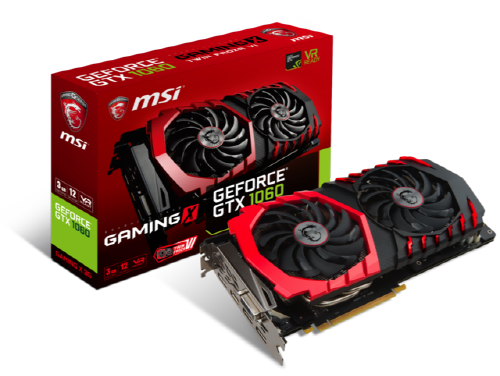MSI, GTX1060 ̹X 3GB Ʈ6 