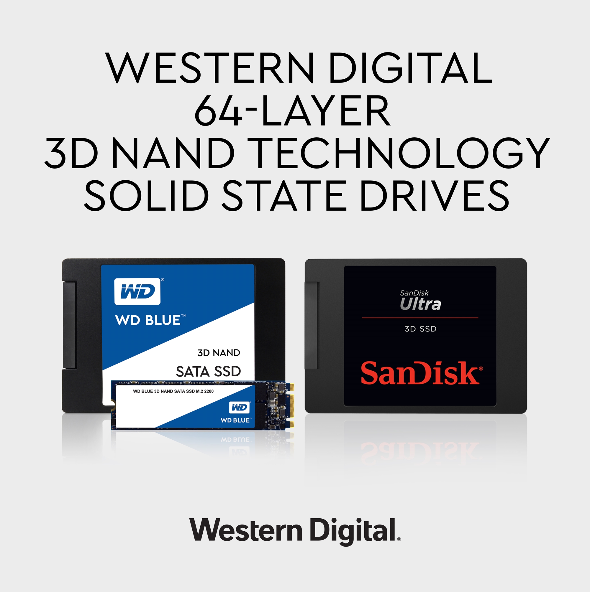 WD, 64 3D   ǰ SSD 2 ǥ 